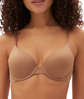 Gap Body Women's Everyday Essentials T-Shirt Bra Brush Beige Brown Size 34B