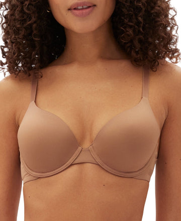 Gap Body Women's Everyday Essentials T-Shirt Bra Brush Beige Brown Size 34B