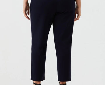 Rafaella Plus Size 18W Straight Leg Ankle Pants Black MSRP $89