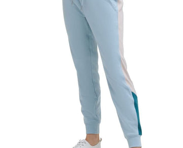 Calvin Klein Performance Women's Colorblocked Jogger Pants Aquatic, XXL