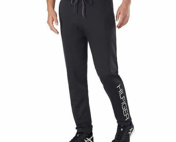 Tommy Hilfiger Men??s Fleece Jogger Pants Black Size S
