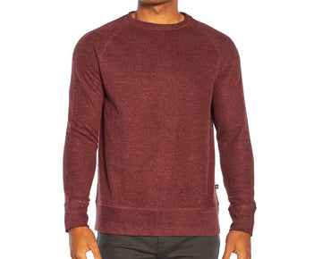 Banana Republic Men??s Waffle Crew Sweatshirt Mid-weight Purple Size XL