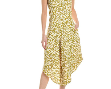 Vince Camuto womens Tie-Strap Jumpsuit, Size S, Green