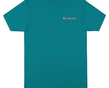 Columbia Men's Recount Short Sleeve T-shirt Blue Size L MSRP $28