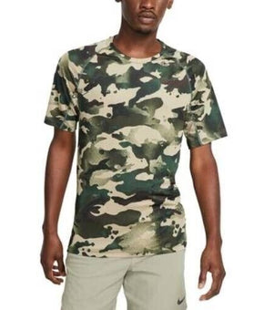 Men's Nike Men's Dri-Fit Camo T-Shirt, Size L Green MSRP $35