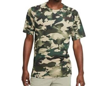 Men's Nike Men's Dri-Fit Camo T-Shirt, Size L Green MSRP $35