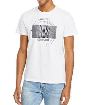 Roberto Cavalli Men's Cavalli Tee white Size M