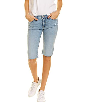 Hudson Jeans Women's Amelia Midrise Short, New Dawn, Blue Size 26