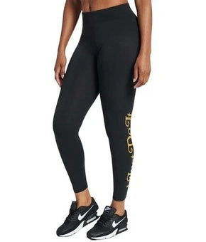 NIKE NEW Women's High-Rise Just Do It Gym Yoga Workout Leggings Black Size S $50