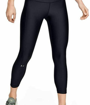 Under Armour Women's HeatGear Armour Ankle Crop Leggings Black Size XS MSRP $45