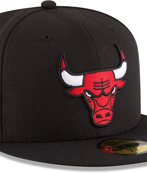 New Era NBA Men's Official 59FIFTY Fitted Cap Black Size 7 3/8 MSRP $45