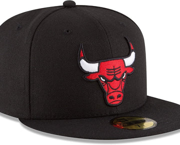 New Era NBA Men's Official 59FIFTY Fitted Cap Black Size 7 3/8 MSRP $45