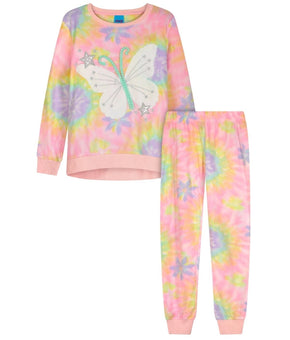 Sleep On It Big Girls Pajama Set 2 Piece Pink Size L (14-16) MSRP $44