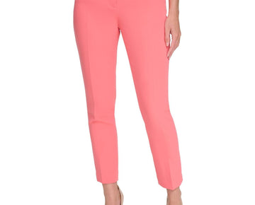 Tommy Hilfiger Womens Slim Fit Casual Trouser Pants, Orange, Size 10 MSRP $79