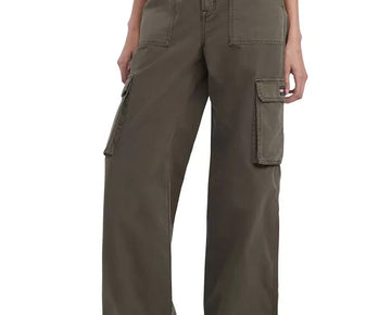 Tommy Hilfiger Jeans Claire High Rise Utili FATIGUE GREEN Size 27x30 MSRP $100