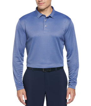 Pga Tour Mens Regular fit Long Sleeve Polo Shirt XXL Blue