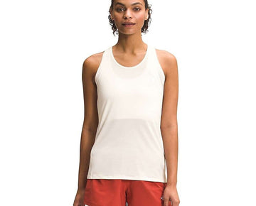 THE NORTH FACE Women's Wander Performance Tank, Ivory Size L