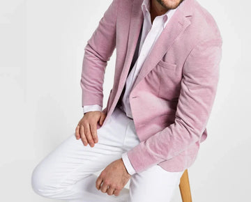 Michael Kors Men's Modern-Fit Solid Sport Coat Pink Size 38S MSRP $295