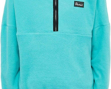 Penfield Mens Melwood Half Zip Fleece Jacket Size Large Teal