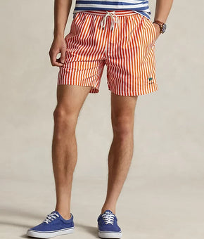 Polo Ralph Lauren Men's 5.75" Traveler Orange Swim Trunks Size XXL MSRP $99