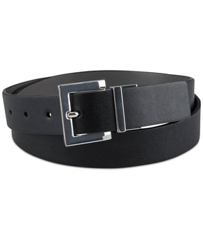 Inc Men's Faux-Leather Reversible Crocodile Embossed Belt Size L MSRP $45