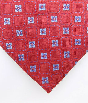 The Men's Store at Bloomingdale's Red 100% Silk Necktie MSRP $59