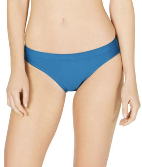 Nike Solid Color Bikini Bottom Swimwear Green Blue Abyss, Size M