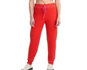 JOSIE NATORI Women's Retreat Pants Red Size L MSRP $78