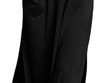 Ink+Ivy Women's T-Shirt Long Pockets Swing Maxi Dress, Black Size XL