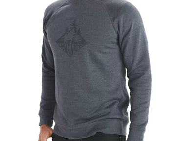 Marmot Men's Forest Graphic Sweatshirt Grey Size S MSRP $45