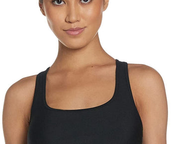 Under Armour womens Mid Impact Crossback Sports Bra Black Size XS MSRP $35