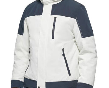 Club Room Men's 3-in-1 Hooded Jacket White Size XL MSRP $250