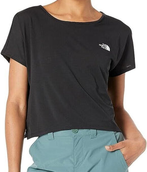 THE NORTH FACE Wander Cross-Back Short Sleeve TNF Black Size M MSRP $45