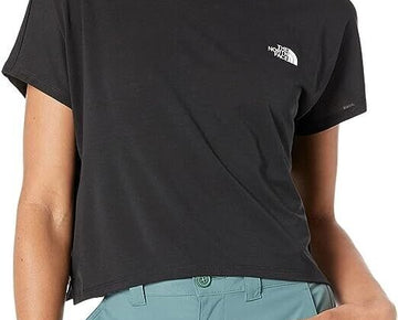 THE NORTH FACE Wander Cross-Back Short Sleeve TNF Black Size M MSRP $45