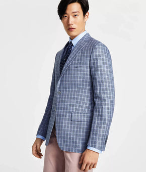 Lauren Ralph Lauren Ultraflex Classic Linen Sportcoats Blue Size 36S MSRP $295