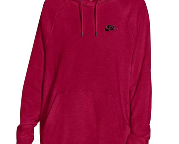 NIKE Women's Plus Size Essential Hoodie Size 2X Dark Red Wine MSRP $60
