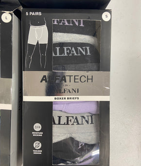 Men's Underwear Wholesale Lot, CLUB ROOM, ALFANI 8 items, Shelf Pulls, MSRP $370