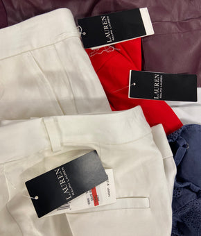 Women's Clothing Assorted Wholesale Lot, LAUREN RALPH LAUREN, LUCKY BRAND, CALVIN KLEIN, AMERICAN APPAREL, FREE PEOPLE and more, 13 items, Shelf Pulls, MSRP $1,053