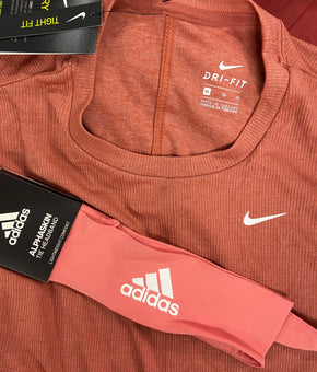 Women's Clothing Activewear & Others, Wholesale Lot, ADIDAS, CK PERFORMANCE, LEONISA, IDEOLOGY and more, 25 items, Shelf Pulls, MSRP $808