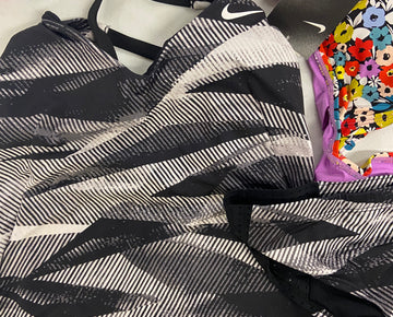 Women's Swimwear Wholesale Lot, NIKE, ISLAND ESCAPE, CALIFORNIA WAVES, SALT + COVE and more, 9 items, Shelf Pulls, MSRP $359