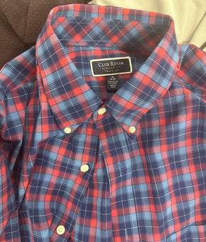 Men's Clothing Button Down Shirts Wholesale Lot, CLUB ROOM, ALFANI, 7 items, Shelf Pulls, MSRP $359