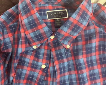 Men's Clothing Button Down Shirts Wholesale Lot, CLUB ROOM, ALFANI, 7 items, Shelf Pulls, MSRP $359