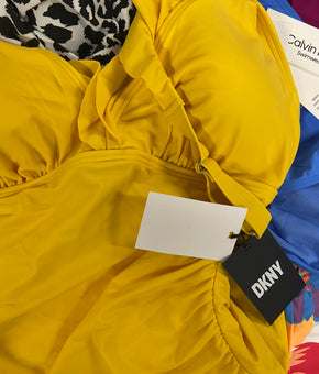 Women's Swimwear Wholesale Lot, LA BLANCA, CALVIN KLEIN, LAUREN RALPH LAUREN, DKNY, ANNE COLE and more, 15 items, Shelf Pulls, MSRP $769