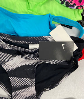 Women's Swimwear Wholesale Lot, NIKE, JESSICA SIMPSON, SALT + COVE, CALIFORNIA WAVES and more, 10 items, Shelf Pulls, MSRP $509
