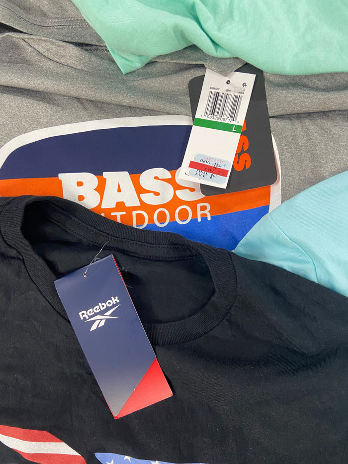 Men s Clothing T Shirts Others Wholesale Lot ADIDAS NEW ERA REEB BulkOrderUSA