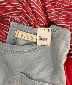Women's Clothing Tops & Dresses Wholesale Lot, DKNY, MICHAEL KORS, FREE PEOPLE, VINCE CAMUTO, BASS OUTDOOR and more, 9 items, Shelf Pulls, MSRP $679