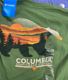 Men's Clothing T-Shirts Wholesale Lot, COLUMBIA, ADIDAS, COTTON ON, SALT LIFE, 14 items, Shelf Pulls, MSRP $413