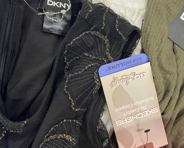 Women's Clothing Dress & Top Wholesale Lot, DKNY, LUCKY BRAND, SKECHERS, VINCE CAMUTO, RAVIYA and more, 13 items, Shelf Pulls, MSRP $813