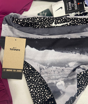 Women's Swimwear Wholesale Lot, MICHAEL KORS, NIKE, ONIA, CALVIN KLEIN, LAUREN RALPH LAUREN, LA BLANCA, CALIFORNIA WAVES and more, 18 items, Shelf Pulls, MSRP $833