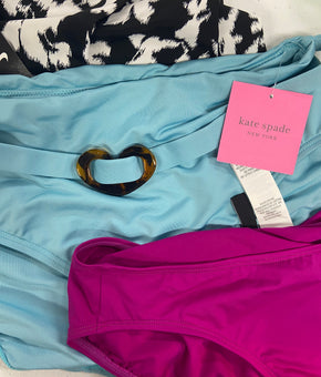 Women's Swimwear Wholesale Lot, LAUREN RALPH LAUREN, KATE SPADE, NIKE, SWIM SOLUTIONS, CARMEN MARC VALVO and more 15 items, Shelf Pulls, MSRP $737